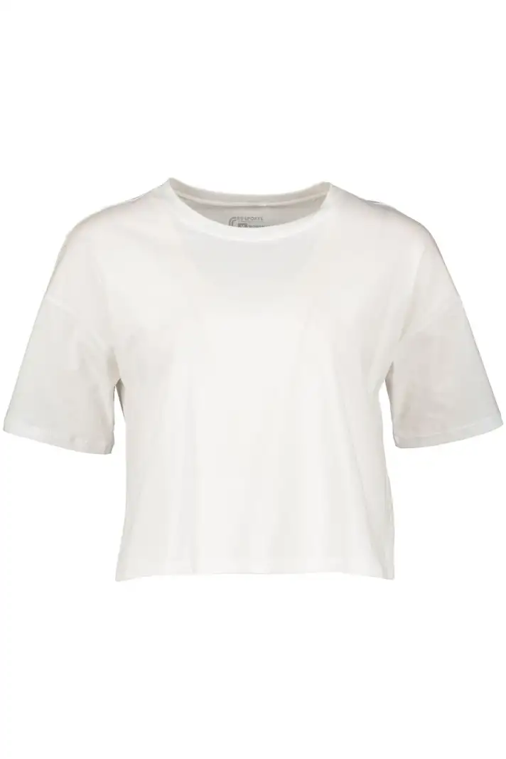 Womens Crop Oversized Tee