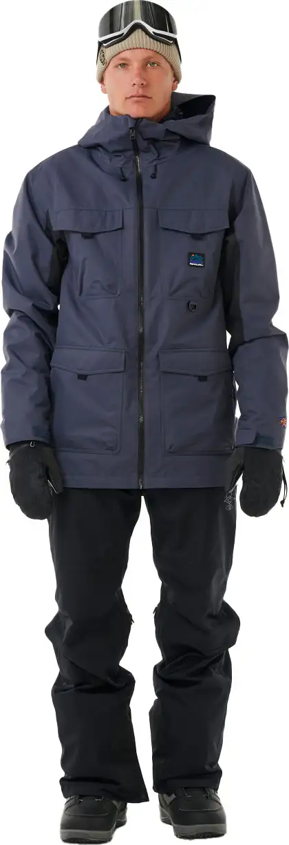 Rip Curl Men's Anti Series Pinna 10k/10k Jacket Purple Night