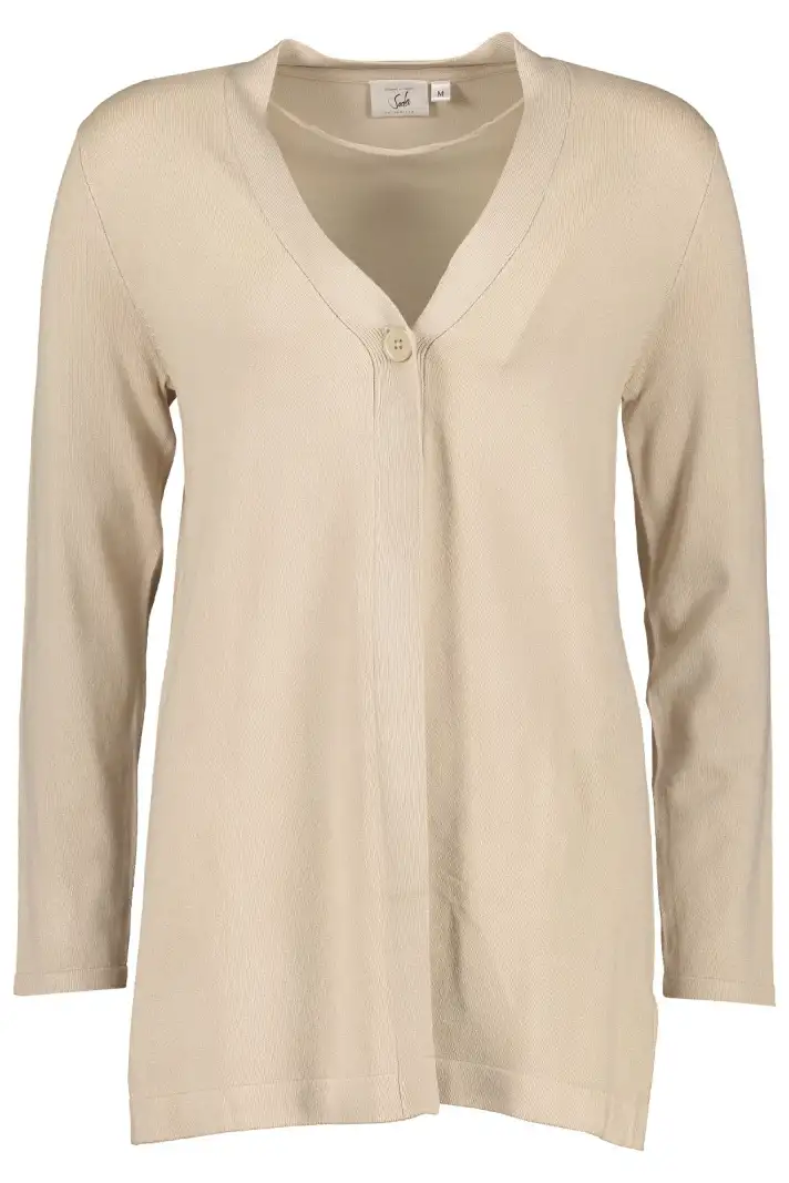 Inez Long Cardigan 25501 Soda