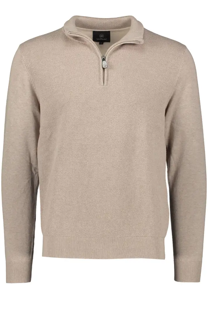 Halfzip Cotton W Elbow Patch