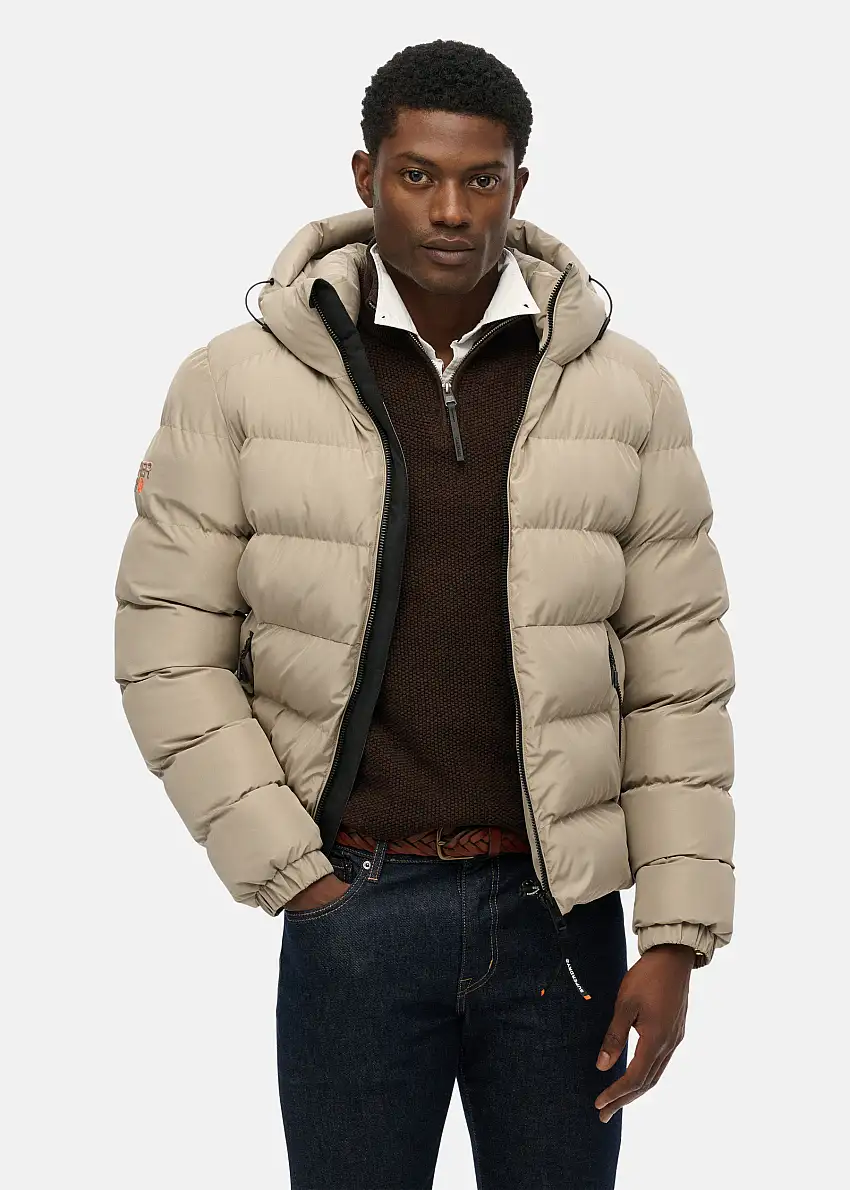 HOODED SPORTS PUFFER JACKET 35622752