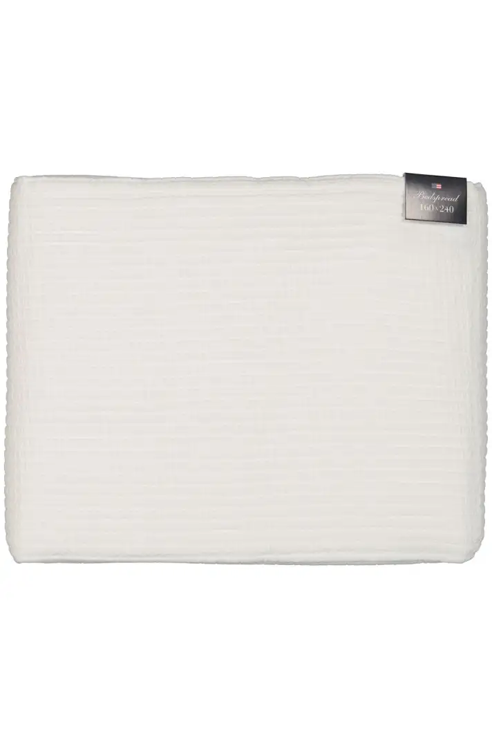 Stripe Quilted Cotton Bedspread