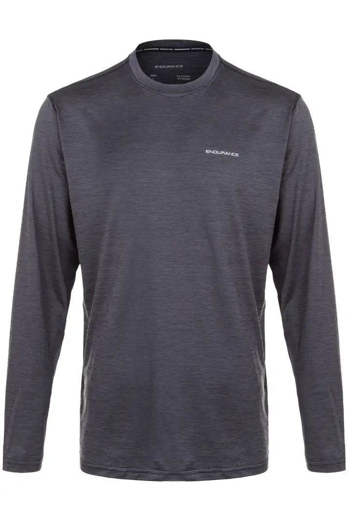 Mell M Melange L-S Tee