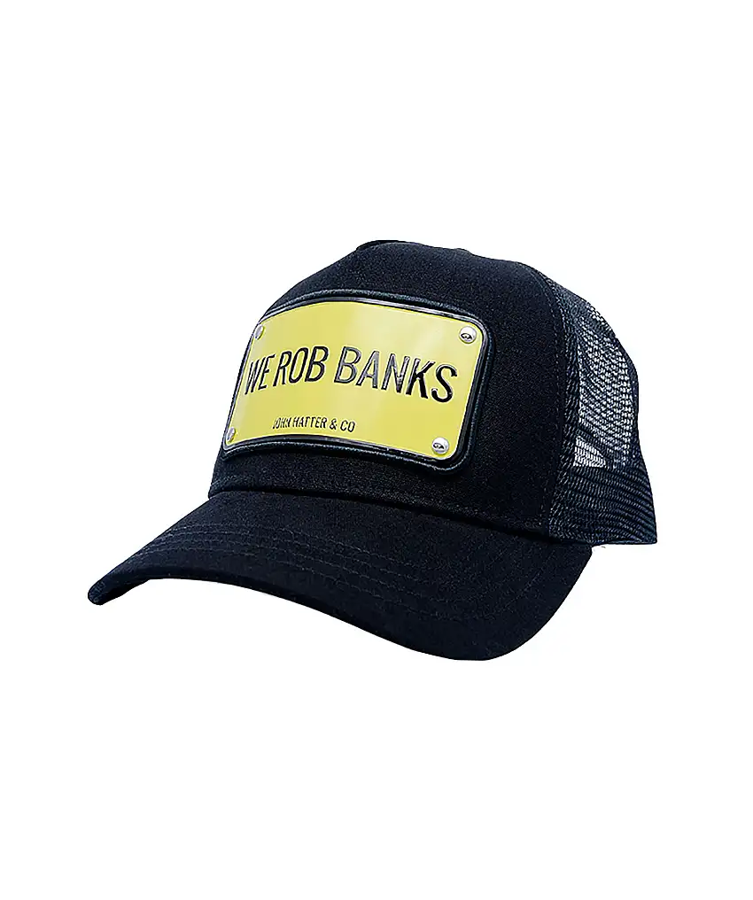 John Hatter We rob banks - Svart