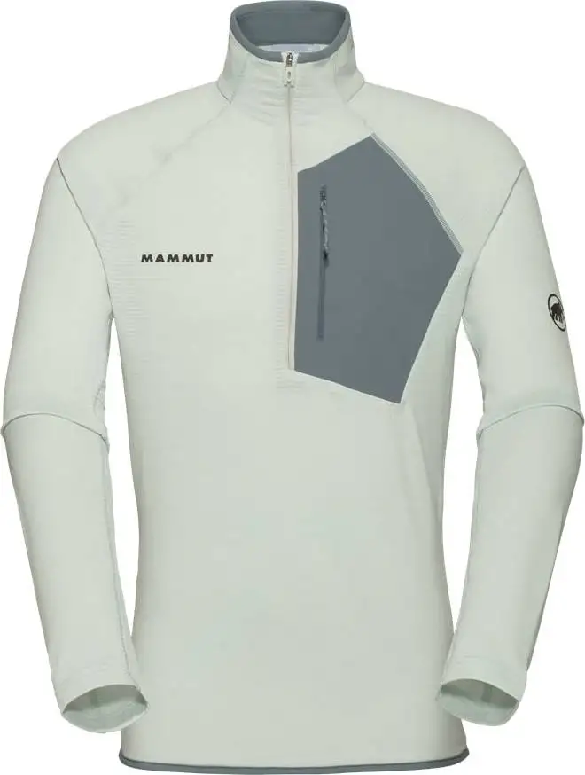 Mammut Men's Aenergy Light ML Half Zip Pull Silver Sage/Strata