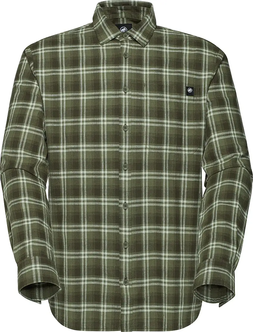 Mammut Men's Trovat Summer Longsleeve Shirt  Marsh-dark Marsh