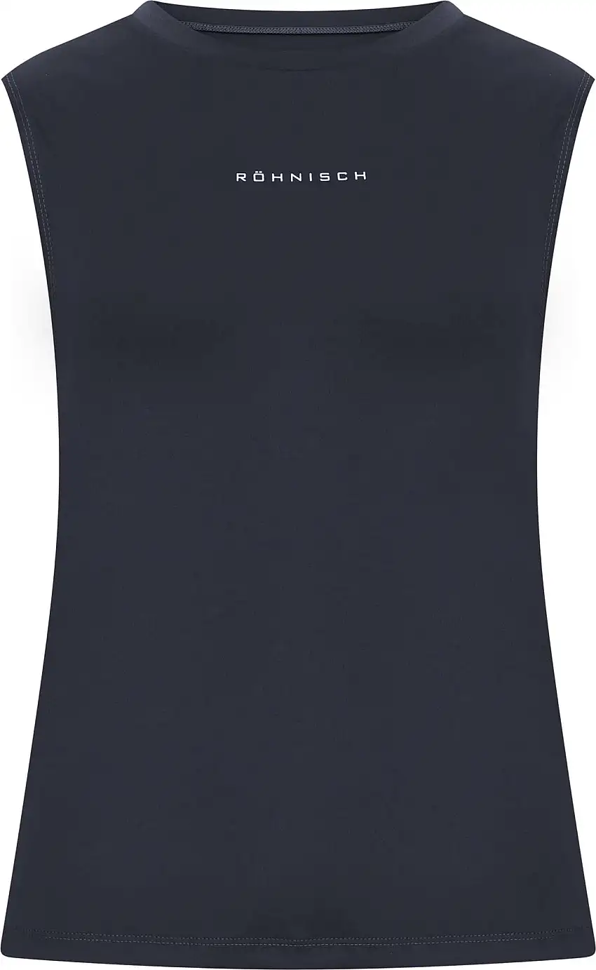 Röhnisch Women's Team Logo Singlet Space Navy