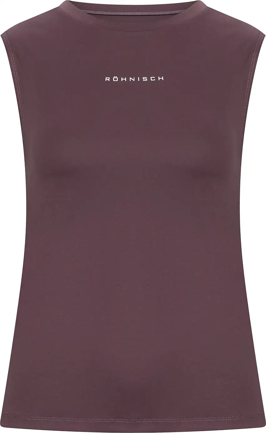 Röhnisch Women's Team Logo Singlet Huckleberry