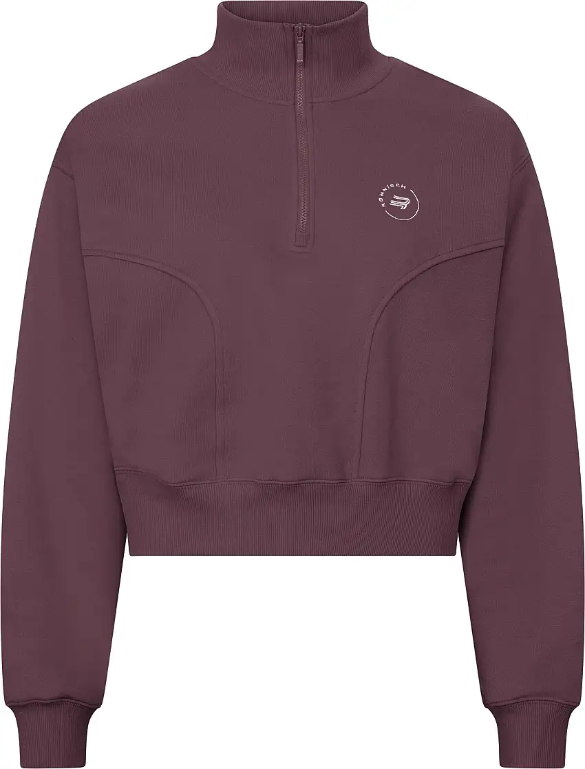 Röhnisch Women's Soft Sweat Half Zip Huckleberry