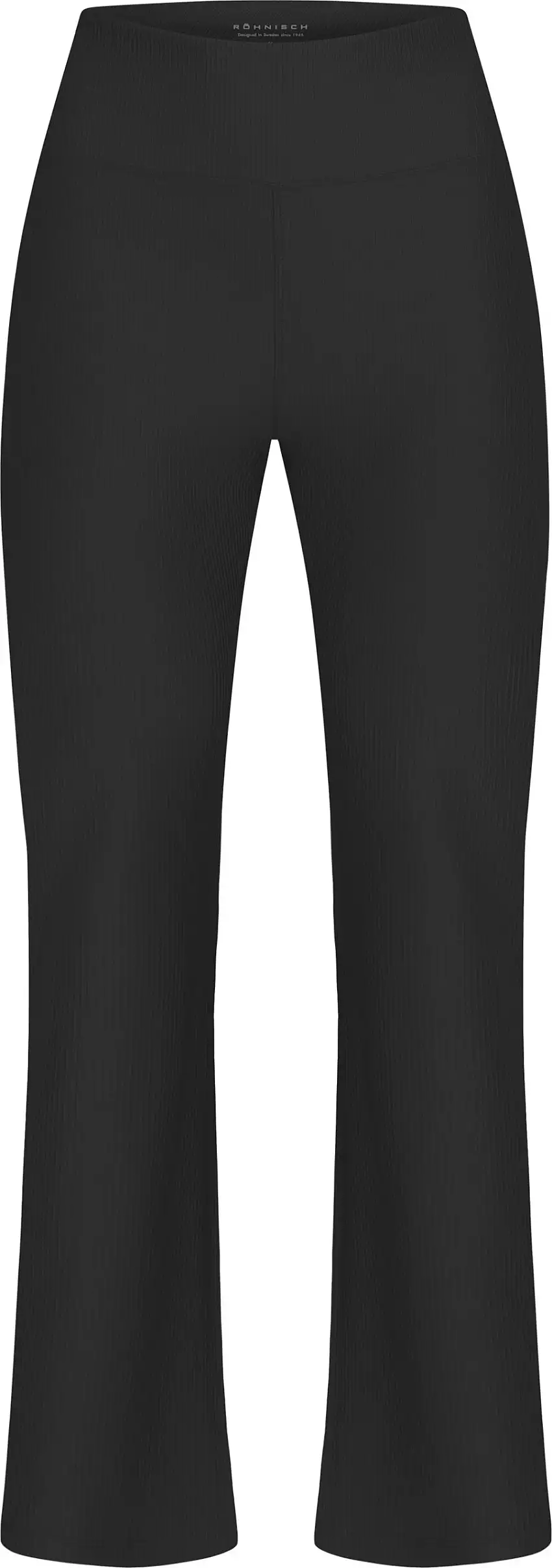 Röhnisch Women's Ribbed R Flare High waist Tight Black