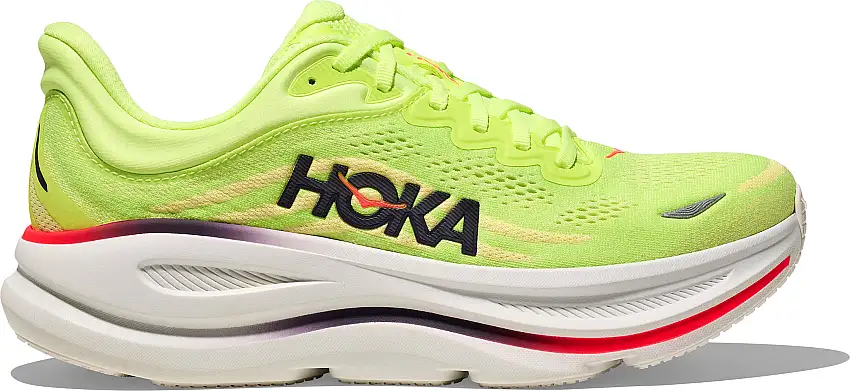 Hoka Men's Bondi 9 Neon Yuzu/Sunlight