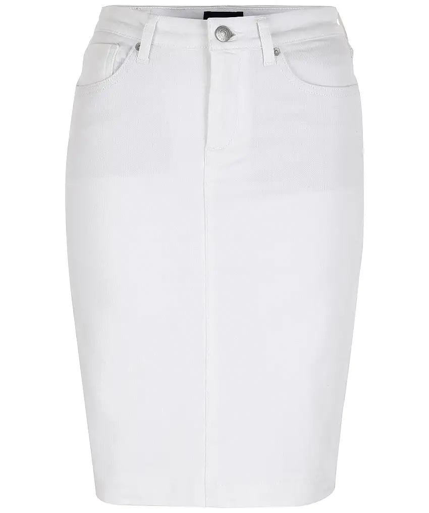 Gant White Denim Skirt - Vit