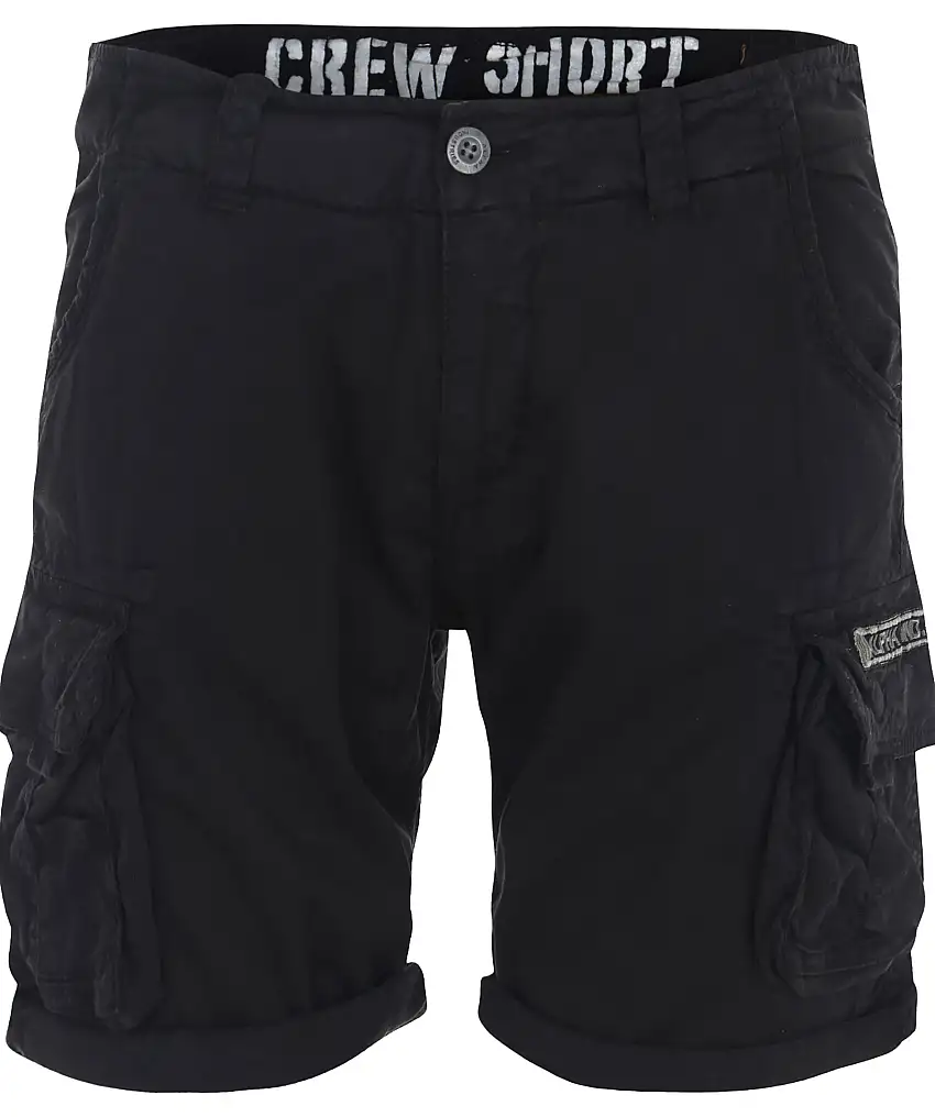 Alpha Industries Crew Short - Svart
