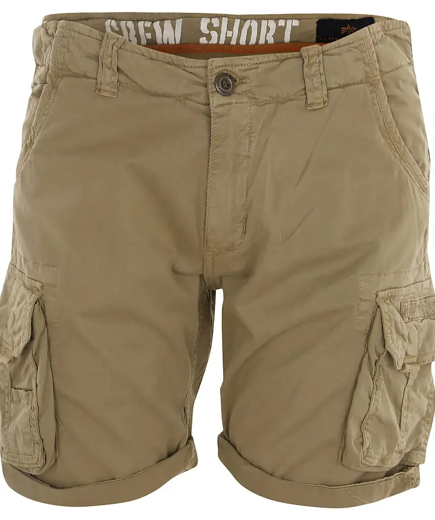 Alpha Industries Crew Short - Beige