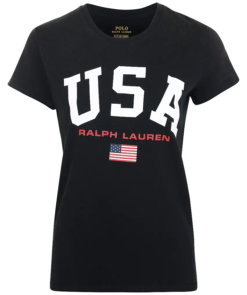 Polo Ralph Lauren USA tee - Svart