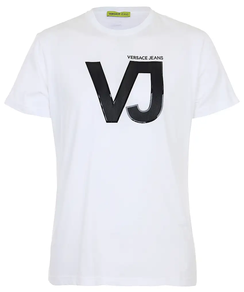 Versace Jeans Couture Logo T-Shirt - Vit