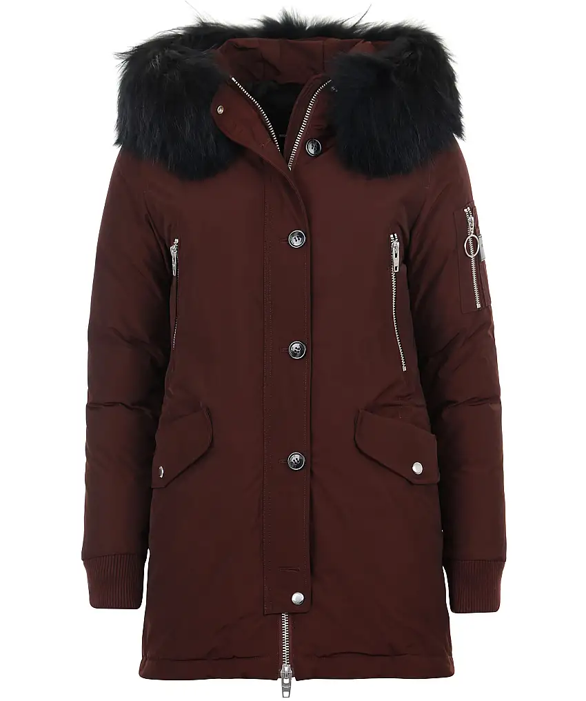 Rockandblue Cat Parka - Vinröd