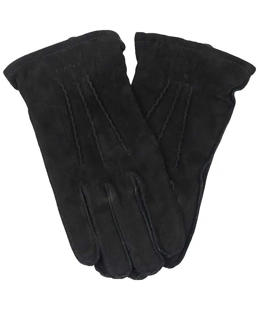 Gant Classic suede glove - Svart