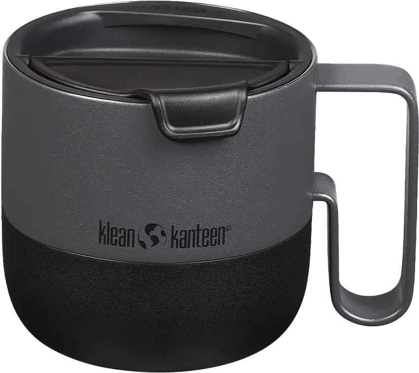 Klean Kanteen Rise Mug 414 ml (Flip Lid) Asphalt