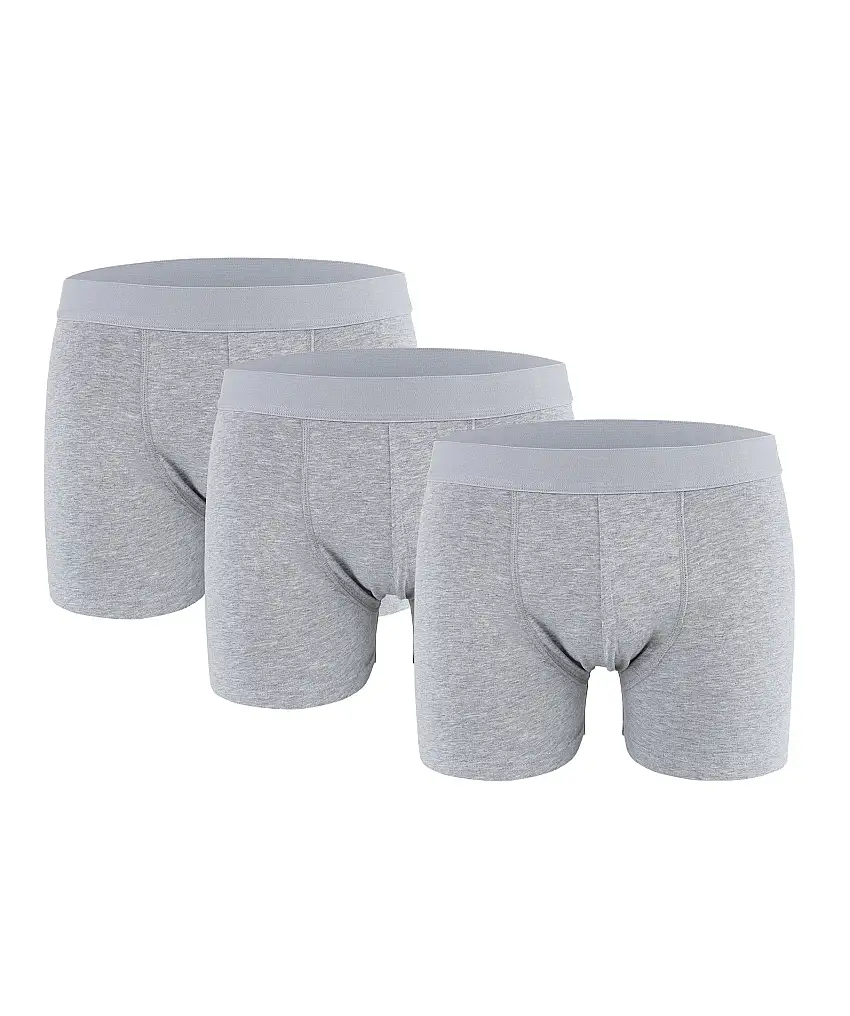 Bread&Boxers Mens 3-pack boxer brief - Grå