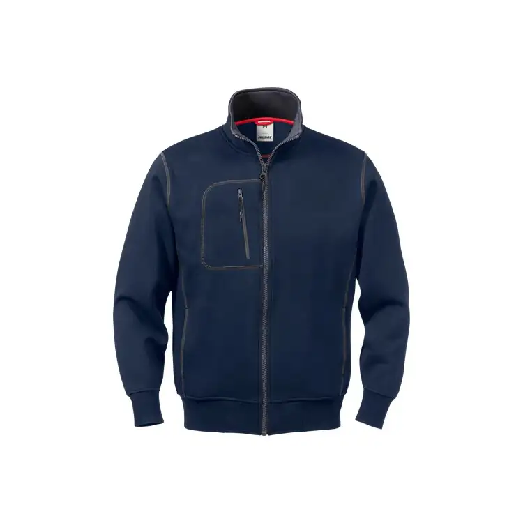 Acode sweatshirt-jacka 1747 DF