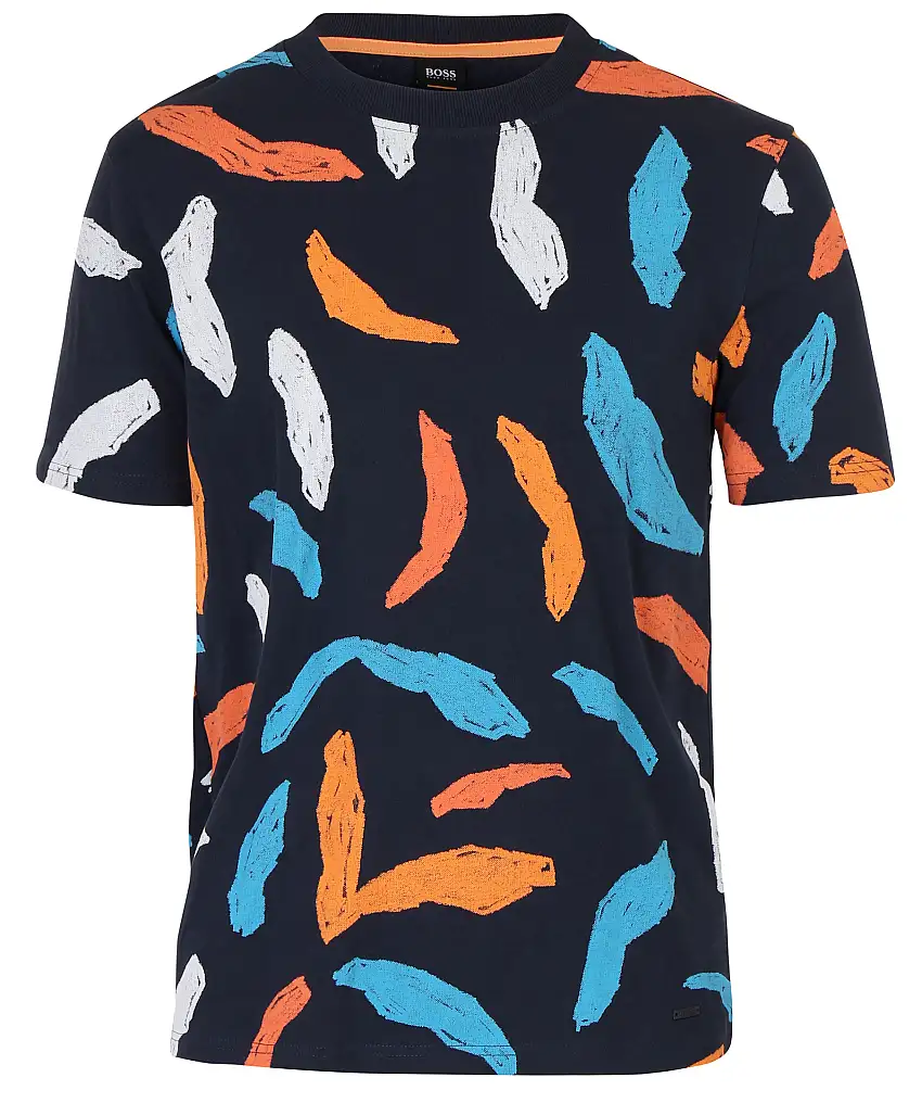 Boss Casual Tpalm 1 - Blå