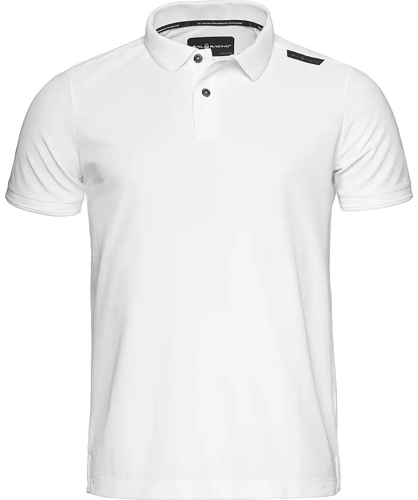 Sail Racing Bowman technical polo - Vit