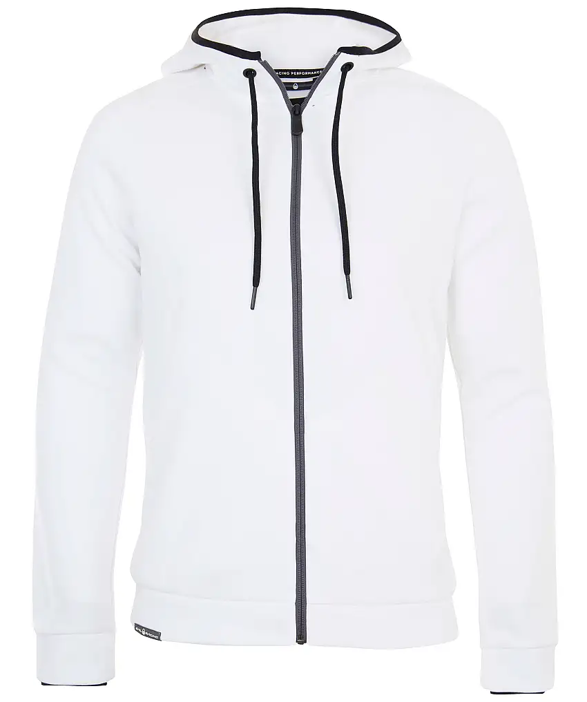 Sail Racing Race zip hood - Vit