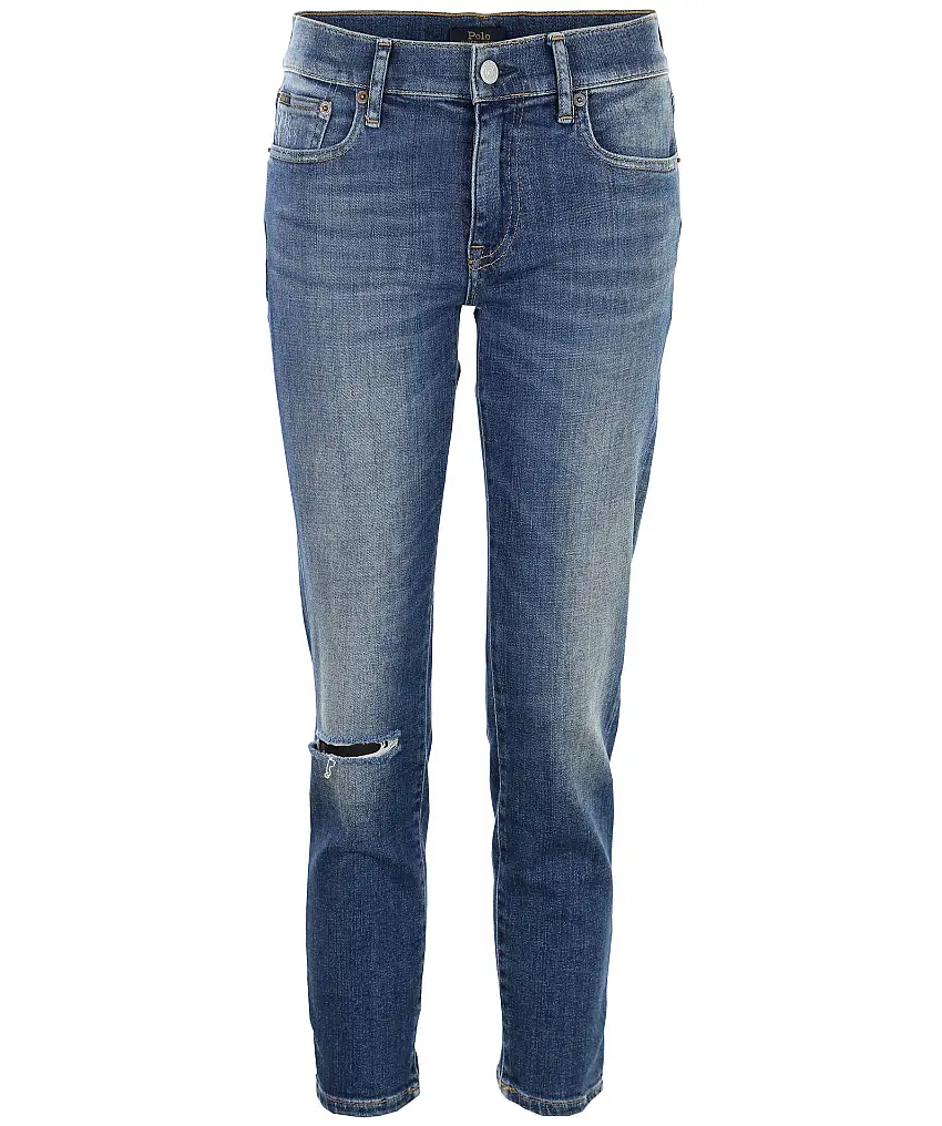 Polo Ralph Lauren Tompkins cropped - Blå