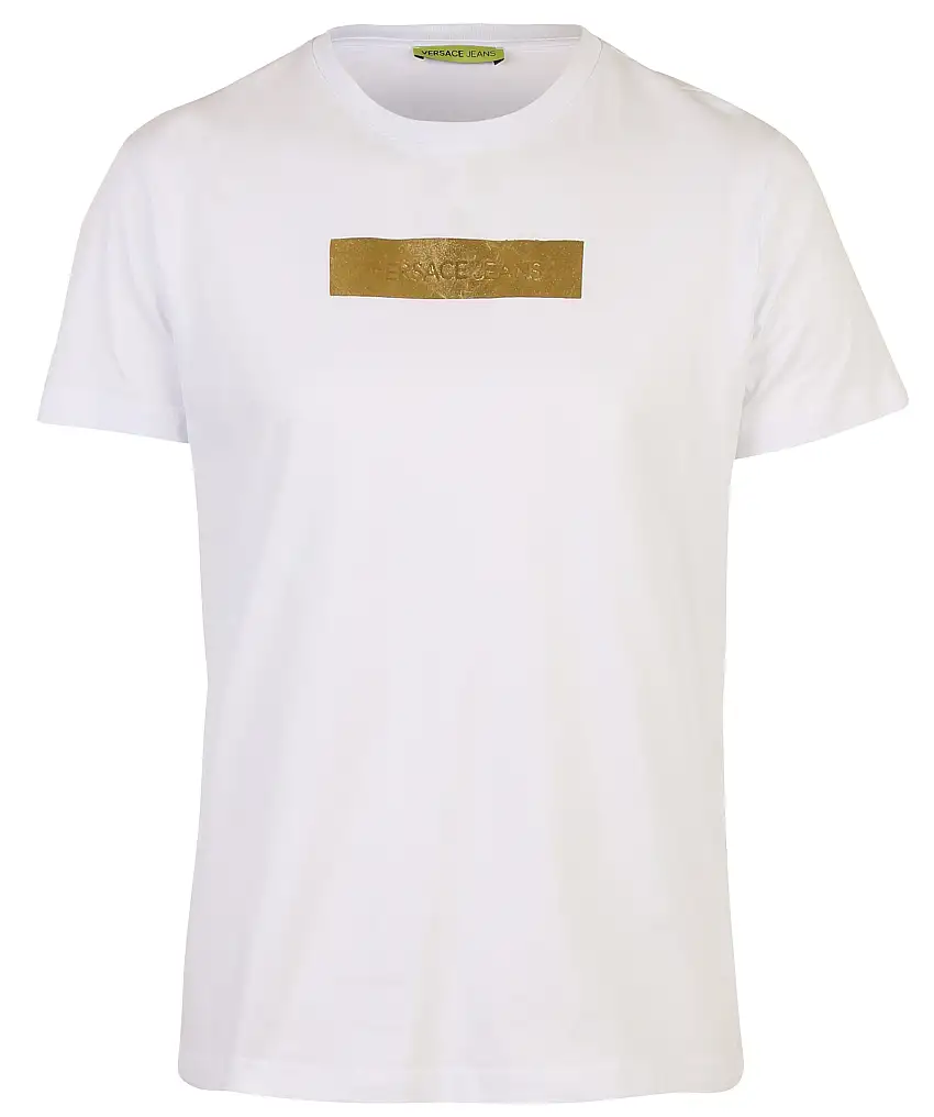 Versace Jeans Couture Jersey Cotton Mark - Vit