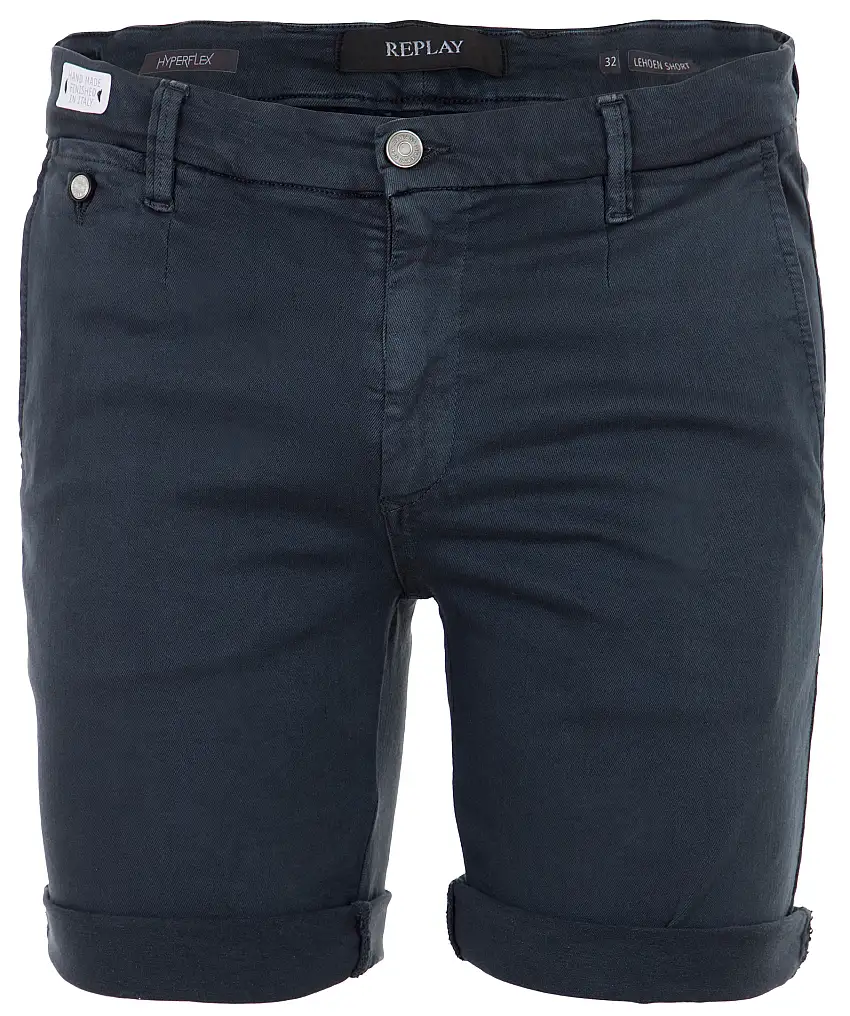 Replay Hyperflex Chino Shorts - Blå