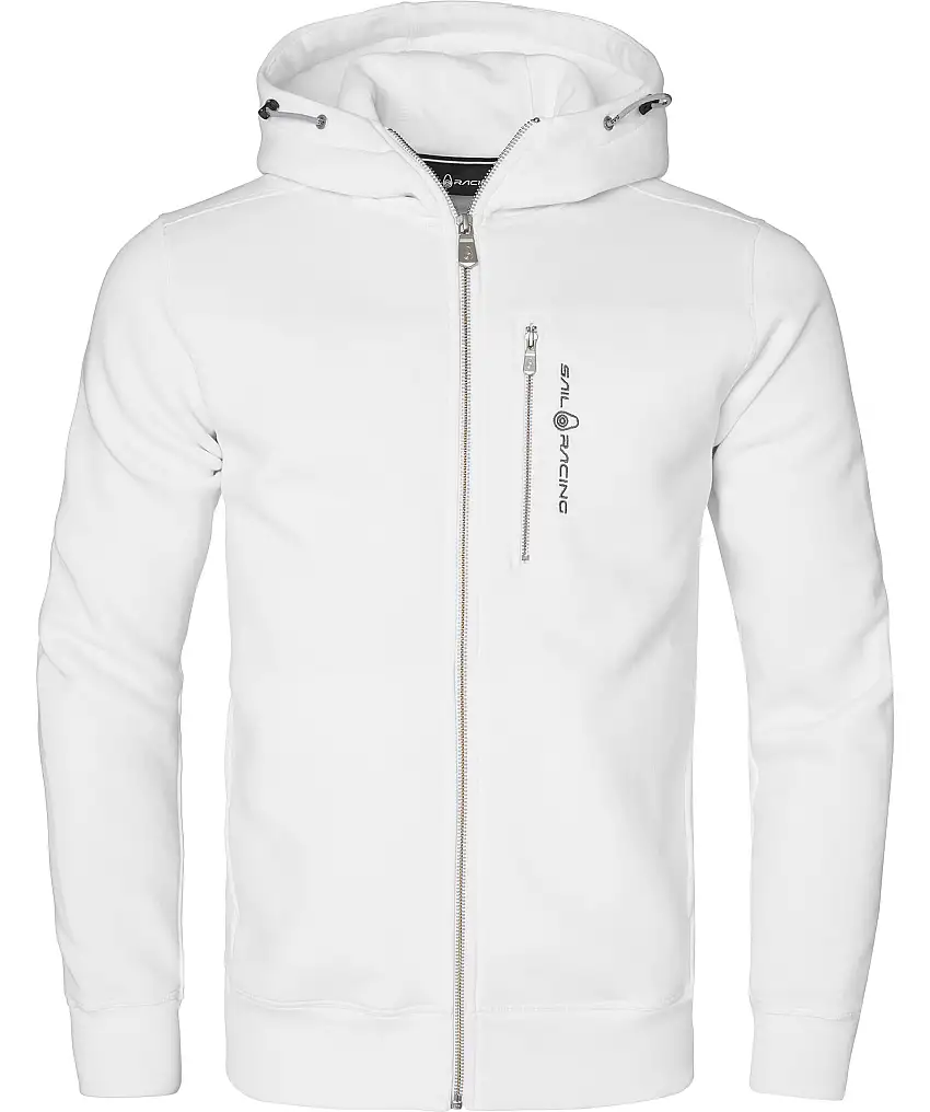Sail Racing Bowman zip hood - Vit