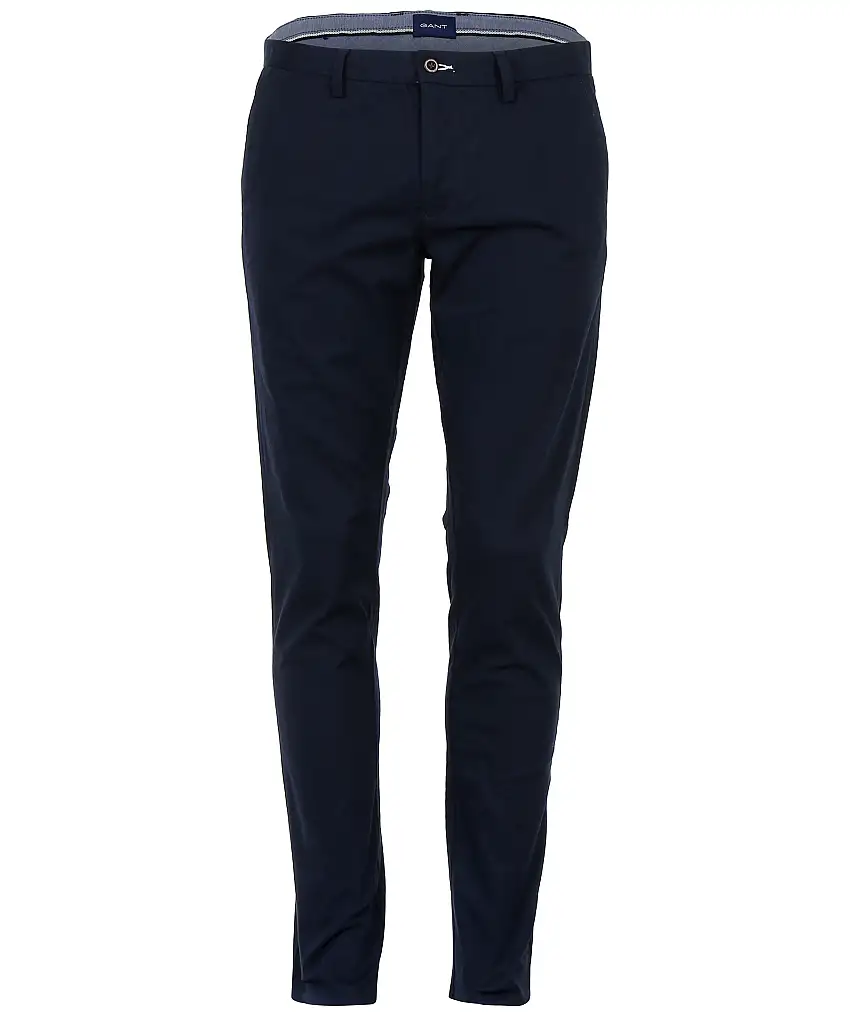 Gant Slim tech prep chino - Blå