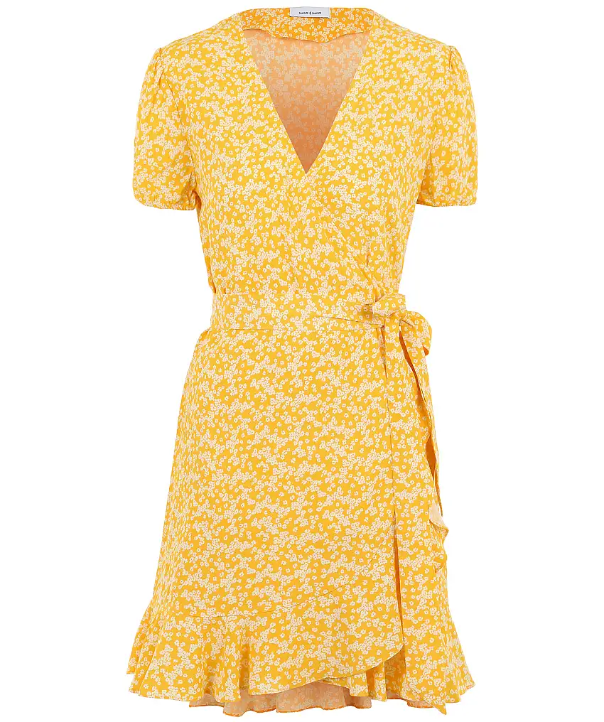 Samsoe Samsoe Linetta dress - Gul