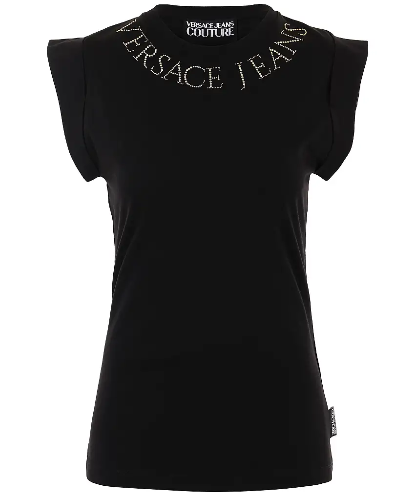 Versace Jeans Couture Sleeveless Top - Svart