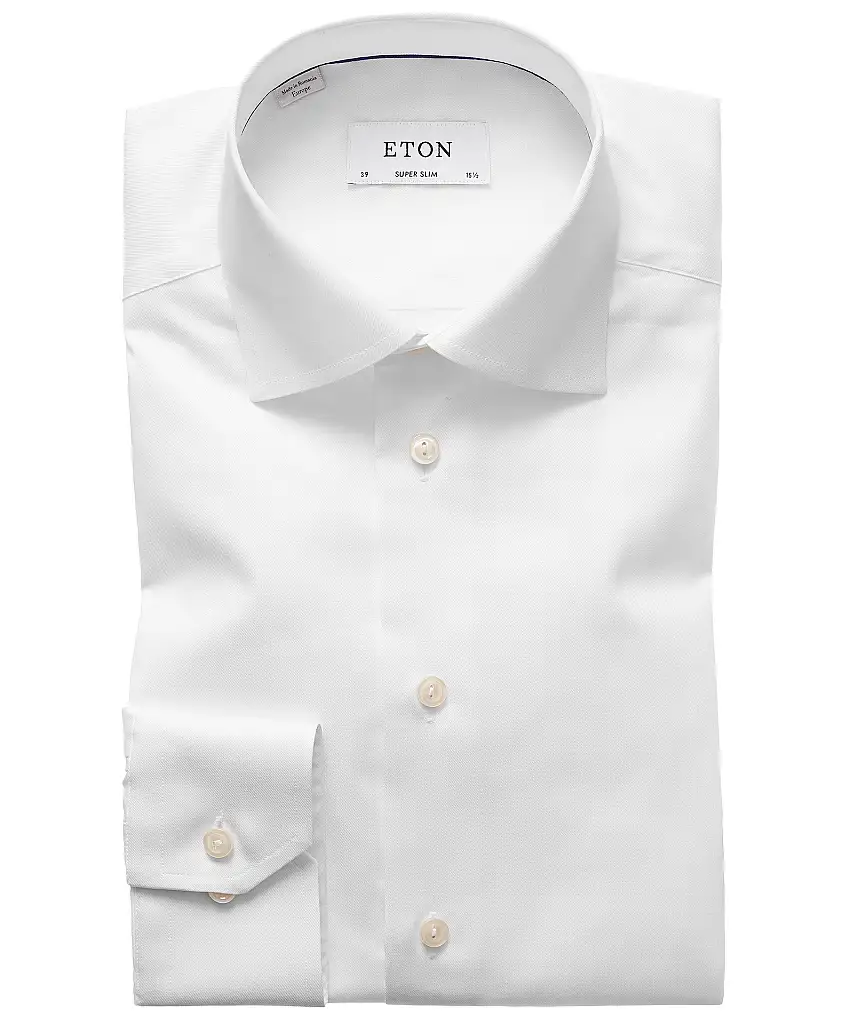 Eton Super slim fit - Vit