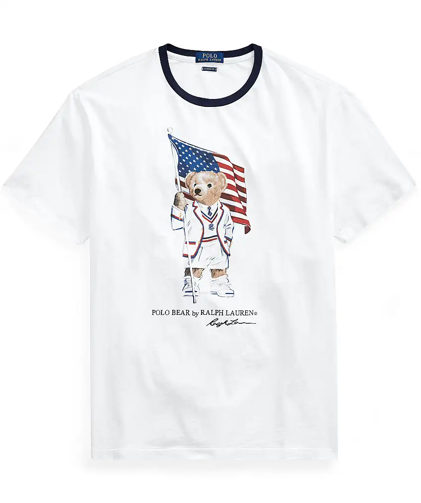 Polo Ralph Lauren T-Shirt Bear - Vit