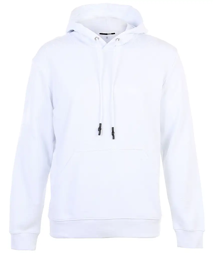 Alexander McQueen Pullover hoodie - Vit