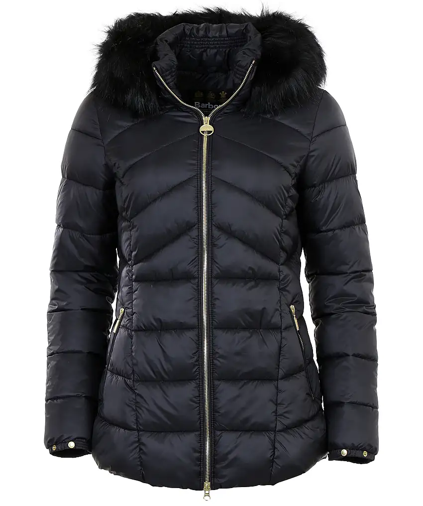 Barbour Hampton Quilt - Svart