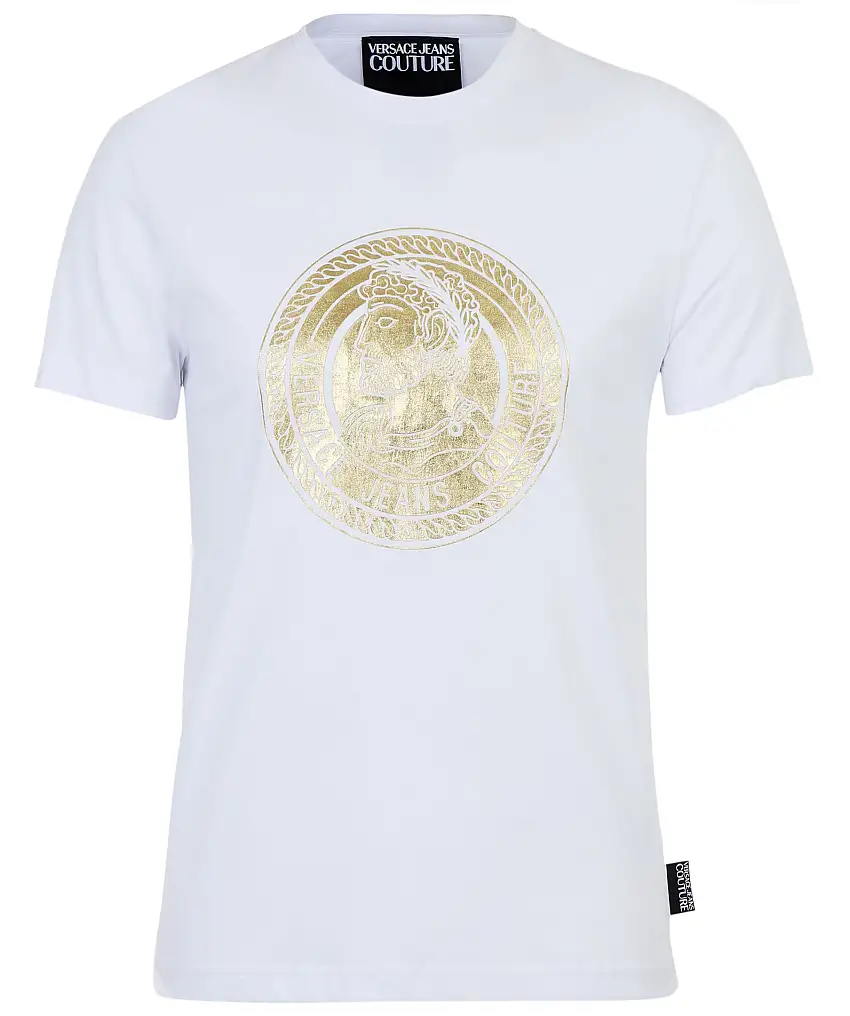 Versace Jeans Couture Slim Fit T-Shirt Adriano - Vit