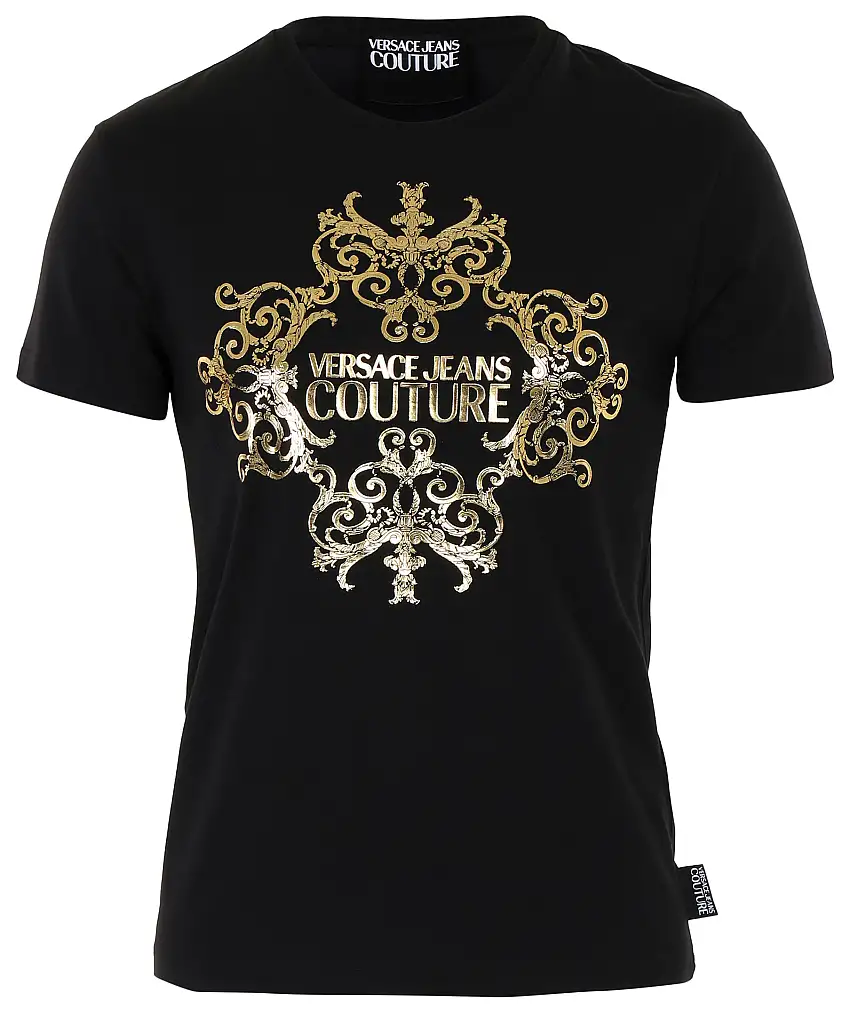Versace Jeans Couture Slim RC Baroque Tee - Svart