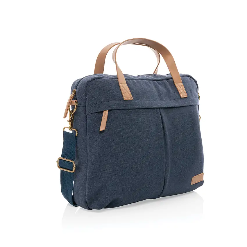 Impact AWARE™ laptopväska i 16 oz. återvunnen canvas