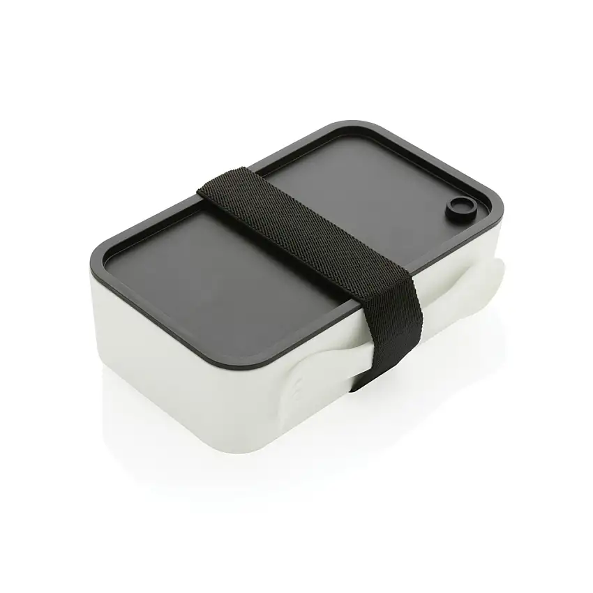 Lunchlåda med spork i GRS återvunnen PP