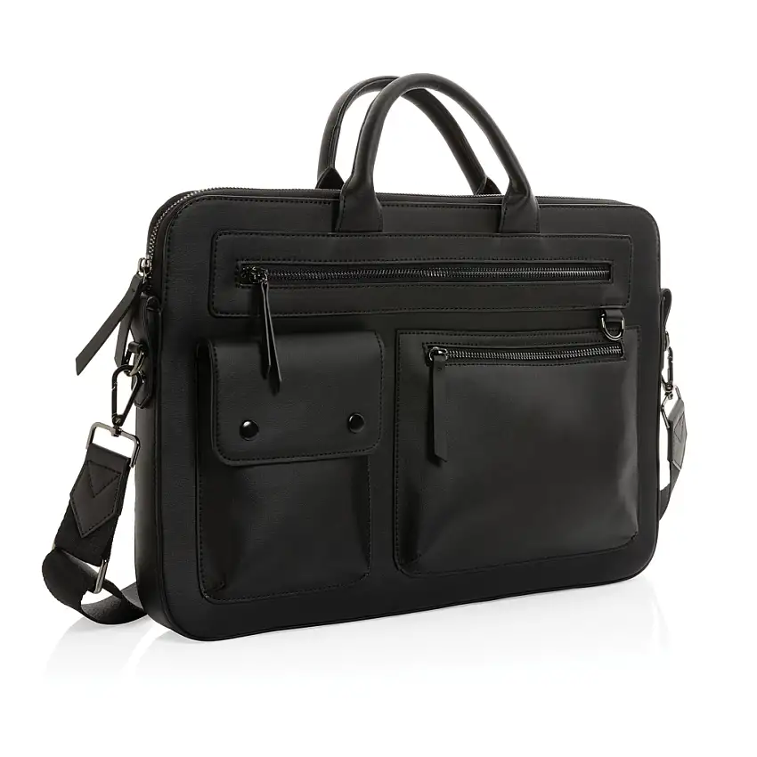 Swiss Peak 14" laptopväska GRS återvunnen PU