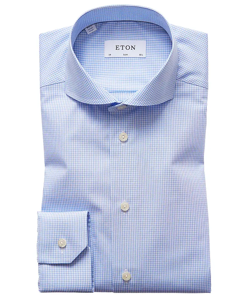 Eton Slim - Blå
