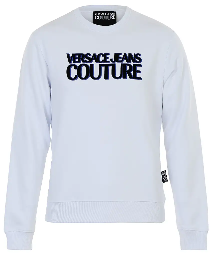 Versace Jeans Couture Logo Sweatshirt - Vit