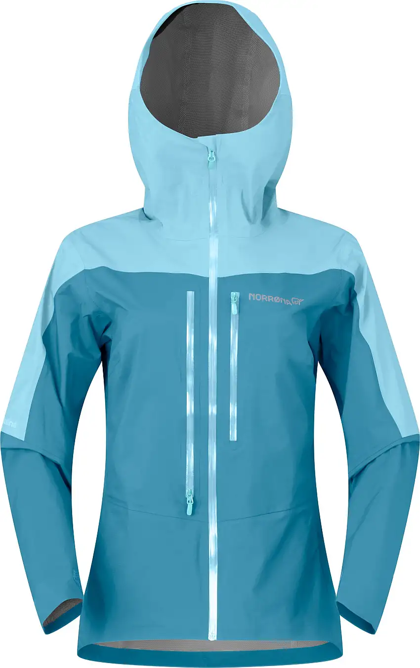 Norrøna Women's Falketind Dri1 Jacket Brittany Blue/aqua Haze