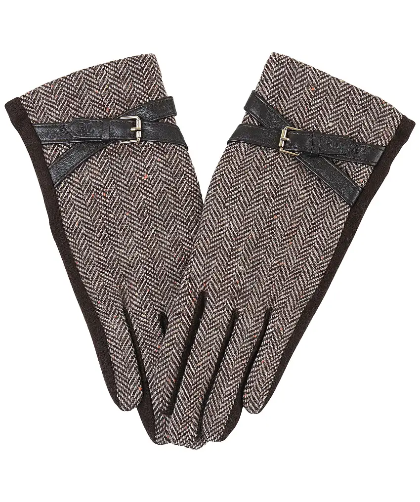 Lauren Ralph Lauren Belt glove wool - Beige