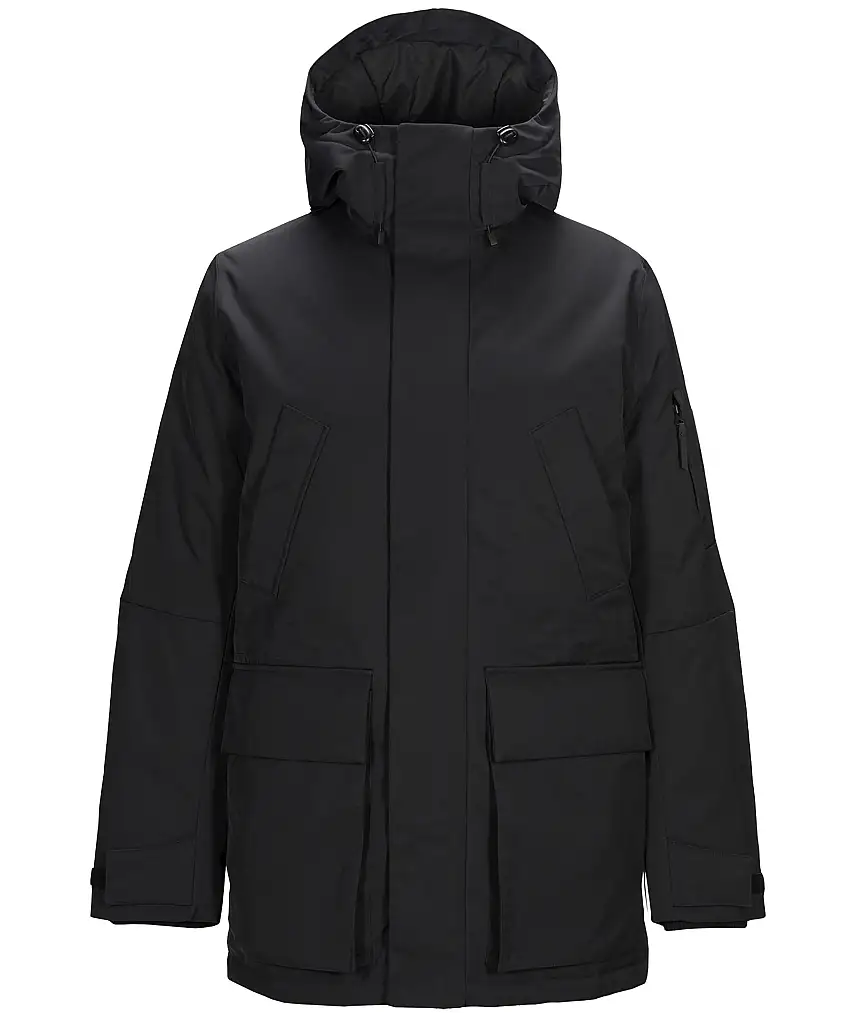 Peak Performance Ground parka - Svart