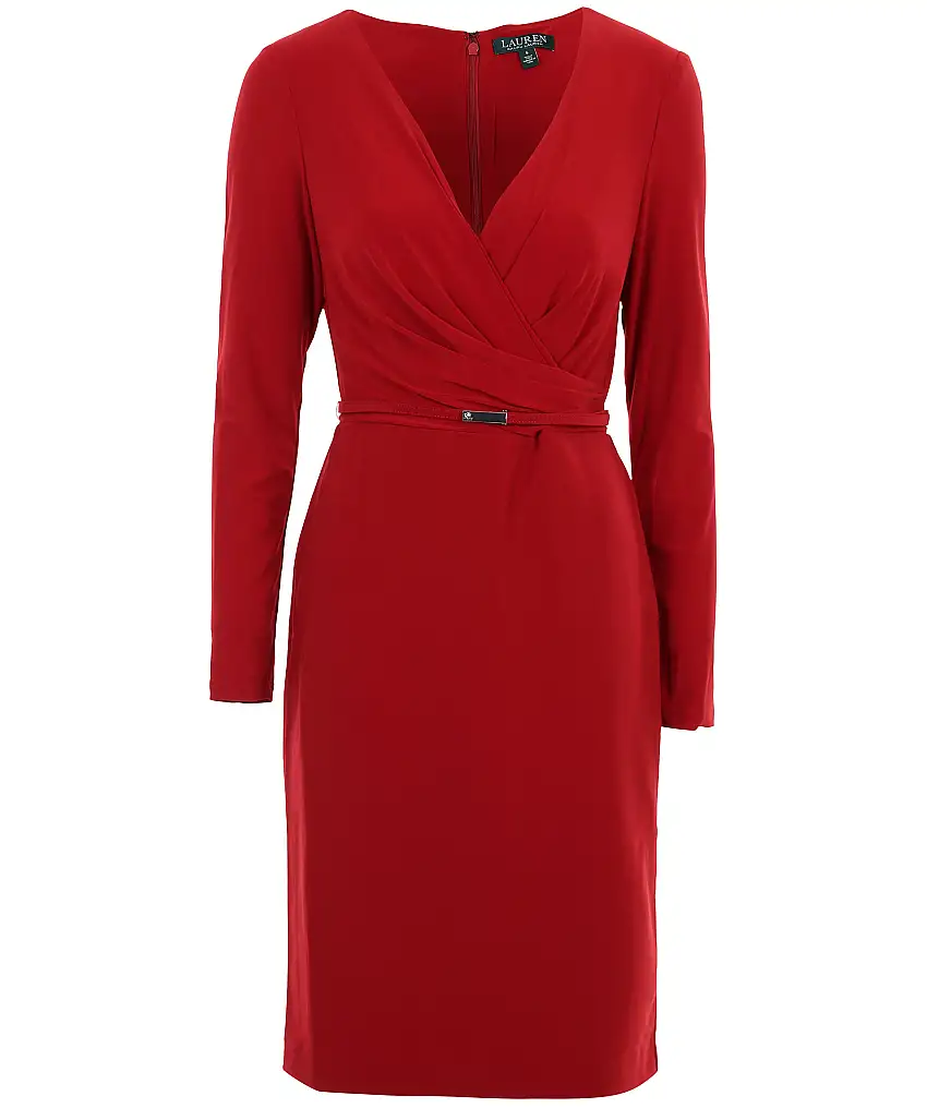 Lauren Ralph Lauren Alexie dress - Röd
